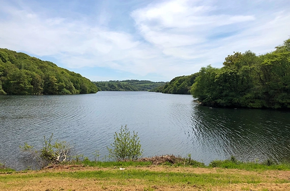 View of Clatworthy Reservoir