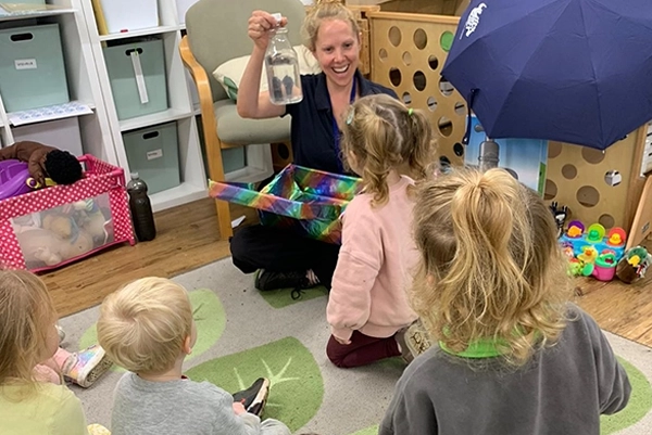 Education Adviser at a nursery session