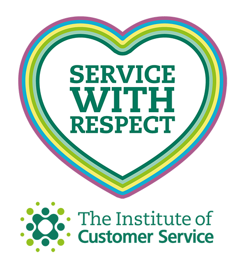 The Institute of Customer Service – Service with Respect logo